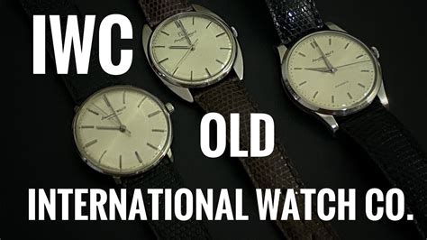 IWC Pellaton automatic winding. Old Inter Cal.853 Beautiful caliber